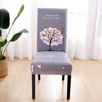 Rastezljiva navlaka za stolice za blagovaonicu Elastična kuhinjska hotelska dekoracija za dom Spandex Presvlake za sjedala navlake za kućne ležaljke