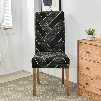 Rastezljiva navlaka za stolice za blagovaonicu Elastična kuhinjska hotelska dekoracija za dom Spandex Presvlake za sjedala navlake za kućne ležaljke