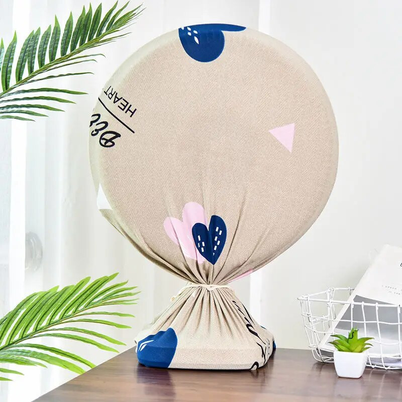 All Inclusive Ηλεκτρικό κάλυμμα ανεμιστήρα σκόνης Οικιακό κάλυμμα ανεμιστήρα δαπέδου Τύπος δαπέδου ελαστικό πανί Επιτραπέζιο κάλυμμα σκόνης ανεμιστήρα