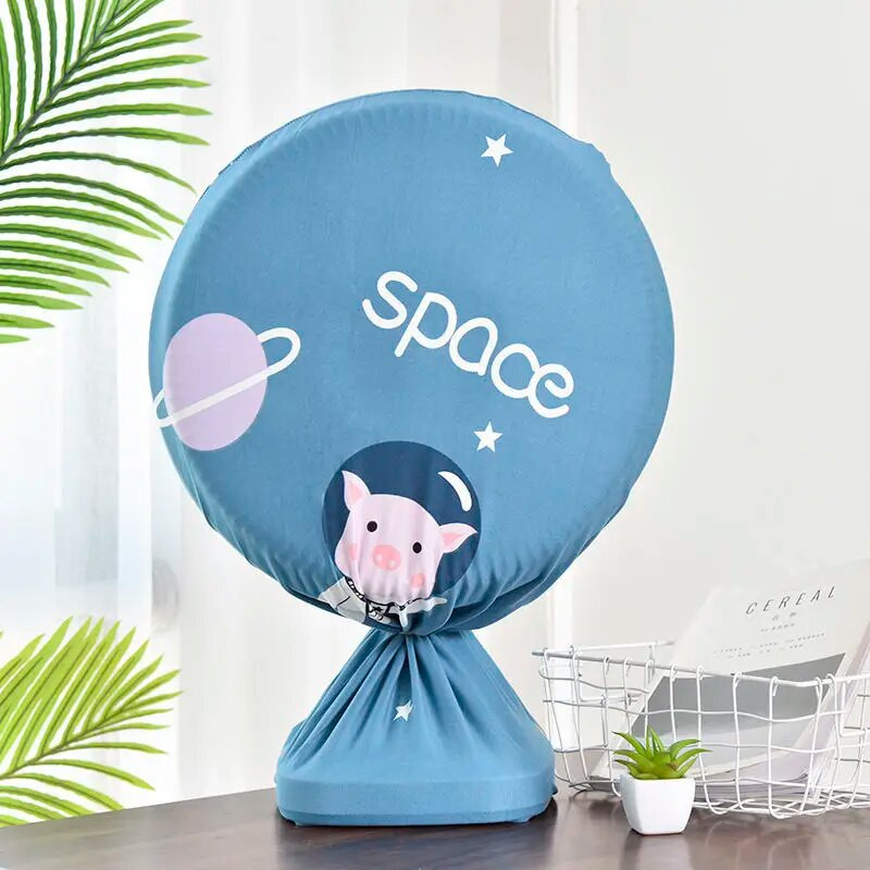 All Inclusive Ηλεκτρικό κάλυμμα ανεμιστήρα σκόνης Οικιακό κάλυμμα ανεμιστήρα δαπέδου Τύπος δαπέδου ελαστικό πανί Επιτραπέζιο κάλυμμα σκόνης ανεμιστήρα