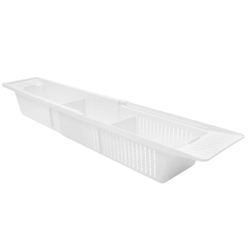 Vonios lentyna Vonios laikiklis Sandėliavimo lentynos virš vonios Caddy Racks Rack laikiklis Plastikinė lentyna