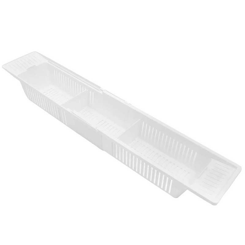 Vonios lentyna Vonios laikiklis Sandėliavimo lentynos virš vonios Caddy Racks Rack laikiklis Plastikinė lentyna