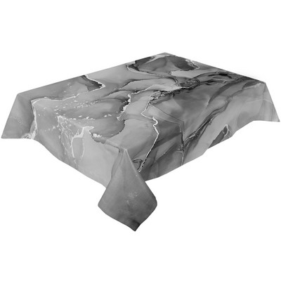Turkio marmuro grotelių tekstūros vestuvių vakarėlio staltiesė vandeniui atspari alyvai atspari valgomojo stalo danga Virtuvės namų dekoro staltiesė