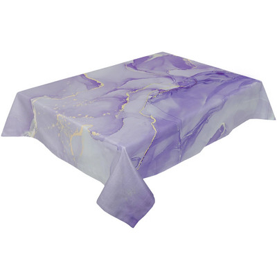 Turkio marmuro grotelių tekstūros vestuvių vakarėlio staltiesė vandeniui atspari alyvai atspari valgomojo stalo danga Virtuvės namų dekoro staltiesė