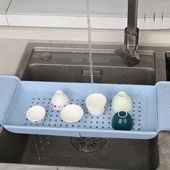 Δίσκος μπανιέρας χωρίς θήκη μπανιέρας Γκρι αποστράγγιση Θήκη μπανιέρας Επεκτάσιμη θήκη μπανιέρας για οικογενειακό πολυτελές μπάνιο
