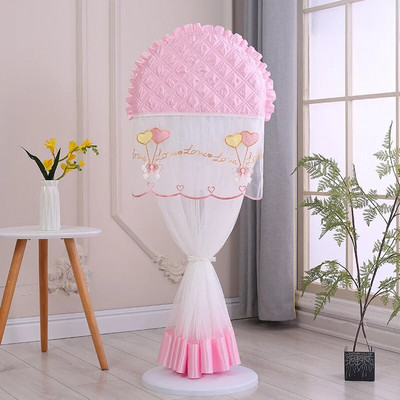 Universalus elektrinis ventiliatoriaus apsauginis dangtelis nuo dulkių Buitinis vertikalus grindų ventiliatoriaus dulkių dangtelis, apsaugantis nuo ventiliatoriaus mentelių senėjimo.