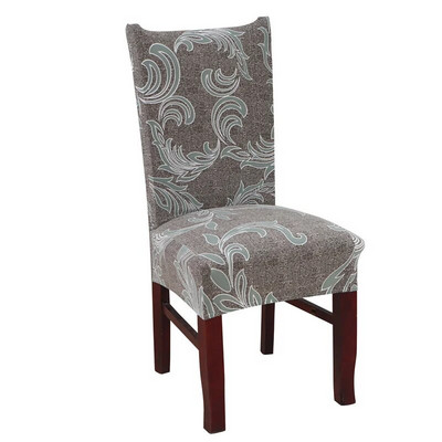 Huse pentru scaune de sufragerie geometrice Huse elastice pentru scaun Huse pentru scaune elastice pentru nunta, hotel, banchet, sufragerie, birou, anti-murdar