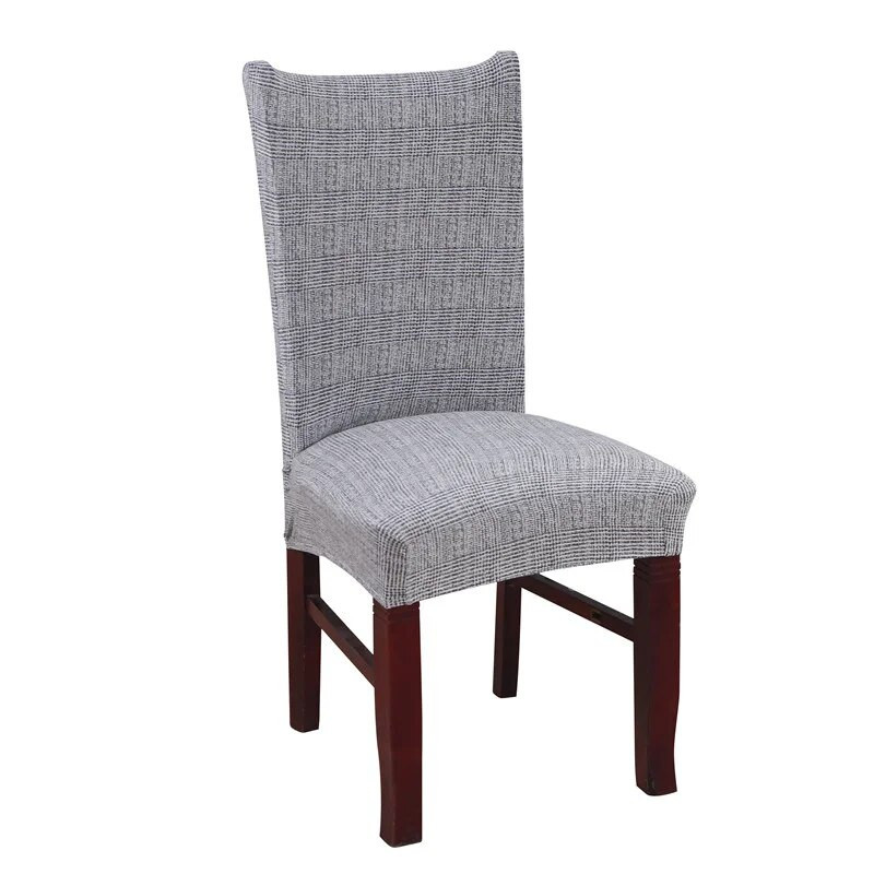Huse pentru scaune de sufragerie geometrice Huse elastice pentru scaun Huse pentru scaune elastice pentru nunta, hotel, banchet, sufragerie, birou, anti-murdar