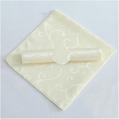 Τραπεζοπετσέτες γάμου 1 τεμαχίου 48x48cm Πολυεστερική εκτύπωση Διακόσμηση δεξιώσεων Μαντήλι πάρτι Εστιατόριο Τραπεζοπετσέτα σπιτιού DIY