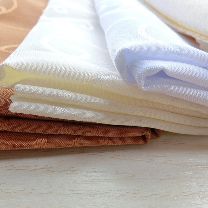 Τραπεζοπετσέτες γάμου 1 τεμαχίου 48x48cm Πολυεστερική εκτύπωση Διακόσμηση δεξιώσεων Μαντήλι πάρτι Εστιατόριο Τραπεζοπετσέτα σπιτιού DIY