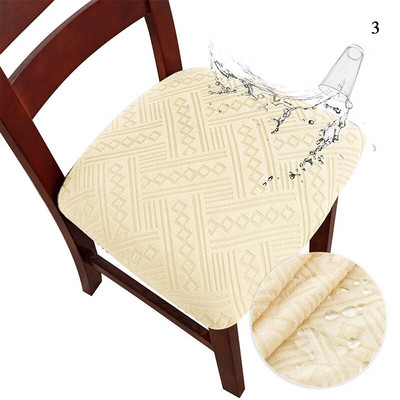 Elastingas kėdės užvalkalas Baro kėdės užvalkalas Tvirtas kėdės sėdynės užvalkalas Vestuvių slydimo užvalkalas Viešbučio valgomojo sėdynė Spandex užvalkalas kėdės tempimas