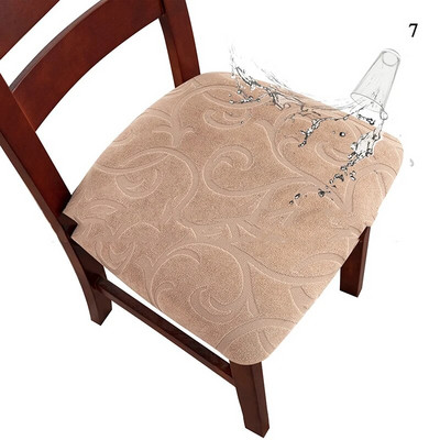 Elastingas kėdės užvalkalas Baro kėdės užvalkalas Tvirtas kėdės sėdynės užvalkalas Vestuvių slydimo užvalkalas Viešbučio valgomojo sėdynė Spandex užvalkalas kėdės tempimas