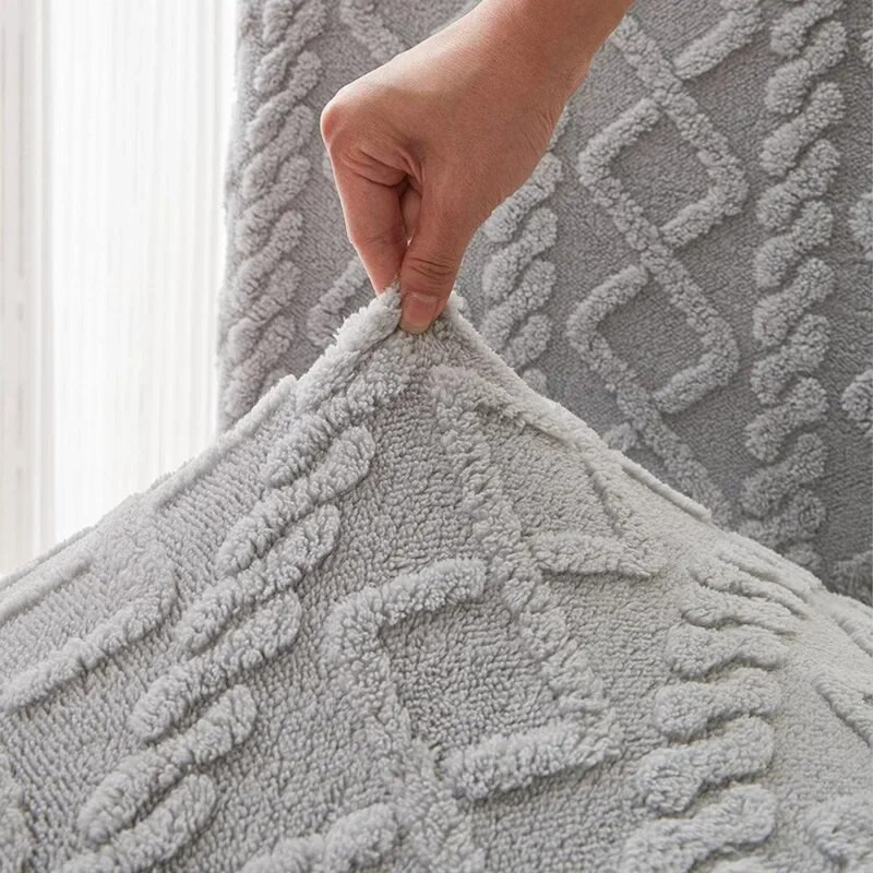 1 vnt. storas žakardo kėdės užvalkalas, tamprus valgomojo kėdės, sėdynių užvalkalai elastanas, reguliuojami kėdžių užvalkalai, skirti virtuvės vestuvėms namo