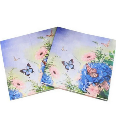 Șervețele Daisy șervețel hârtie 33*33cm flori de unică folosință pentru masă șervețele 100% lemn natural pentru suplimente de petrecere