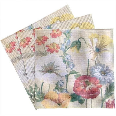 Șervețele Daisy șervețel hârtie 33*33cm flori de unică folosință pentru masă șervețele 100% lemn natural pentru suplimente de petrecere