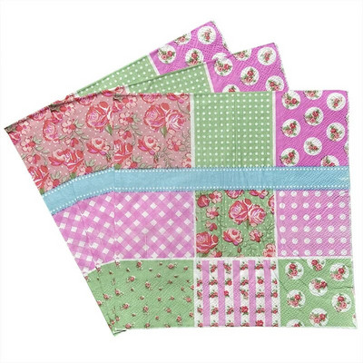 Șervețele Daisy șervețel hârtie 33*33cm flori de unică folosință pentru masă șervețele 100% lemn natural pentru suplimente de petrecere