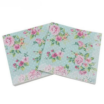 Șervețele Daisy șervețel hârtie 33*33cm flori de unică folosință pentru masă șervețele 100% lemn natural pentru suplimente de petrecere