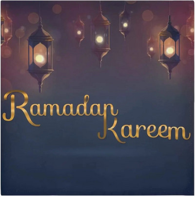 2Pcs Ramadan Kareem Decoration Platnena salveta za višekratnu upotrebu Eid Mubarak Stolne salvete za dom muslimanski islamski Eid al-Fitr Party Supplie