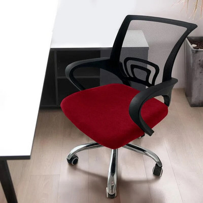 Husă pentru scaun de birou Husă pentru scaun simplă îngroșată Husă elastică pentru scaun pentru casă din țesătură Carcasă pentru scaun pivotantă pentru computer general Decor pentru casă