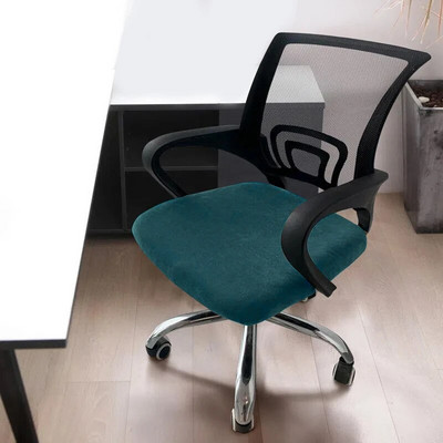 Husă pentru scaun de birou Husă pentru scaun simplă îngroșată Husă elastică pentru scaun pentru casă din țesătură Carcasă pentru scaun pivotantă pentru computer general Decor pentru casă