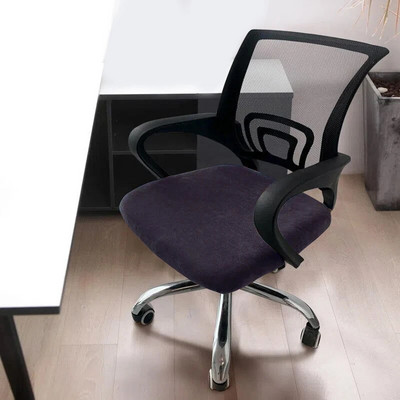 Husă pentru scaun de birou Husă pentru scaun simplă îngroșată Husă elastică pentru scaun pentru casă din țesătură Carcasă pentru scaun pivotantă pentru computer general Decor pentru casă