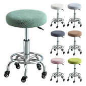 Husa scaun scaun rotund Huse elastice pentru scaune de bar Scaune detașabile Husă lavabilă Protecor scaun de bar Husă pentru scaun Housse De Chais
