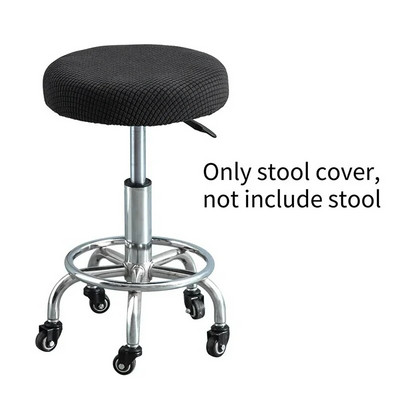 Husa scaun scaun rotund Huse elastice pentru scaune de bar Scaune detașabile Husă lavabilă Protecor scaun de bar Husă pentru scaun Housse De Chais
