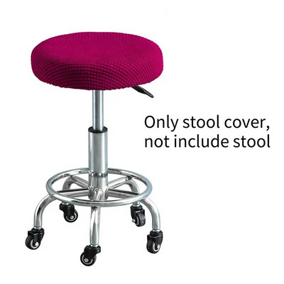 Husa scaun scaun rotund Huse elastice pentru scaune de bar Scaune detașabile Husă lavabilă Protecor scaun de bar Husă pentru scaun Housse De Chais