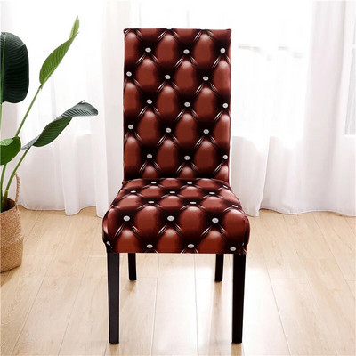 „Spandex“ kėdės užvalkalas „Strettch“ Namų valgomasis Elastingi gėlių raštų kėdžių užvalkalai Daugiafunkcis „Spandex“ elastinis audinys universalus dydis