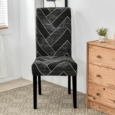 „Spandex“ kėdės užvalkalas „Strettch“ Namų valgomasis Elastingi gėlių raštų kėdžių užvalkalai Daugiafunkcis „Spandex“ elastinis audinys universalus dydis