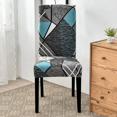 „Spandex“ kėdės užvalkalas „Strettch“ Namų valgomasis Elastingi gėlių raštų kėdžių užvalkalai Daugiafunkcis „Spandex“ elastinis audinys universalus dydis