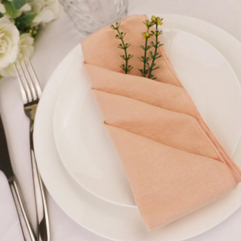 4vnt Sage Green siuvimo audinės servetėlės, 40x40 cm medvilninė patvari stalo servetėlė, skirta vestuvių virtuvės vakarėlio gimtadienio dekoravimui