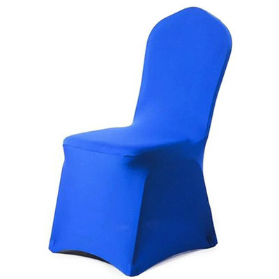 Egyszínű székhuzat Spandex csúszóhuzat Stretch esküvői bankett party étterem bankett szállodai étkező szék huzatok