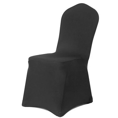Egyszínű székhuzat Spandex csúszóhuzat Stretch esküvői bankett party étterem bankett szállodai étkező szék huzatok