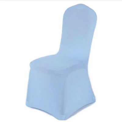 Egyszínű székhuzat Spandex csúszóhuzat Stretch esküvői bankett party étterem bankett szállodai étkező szék huzatok