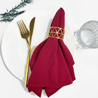 4 bucăți șervețele crem 100% bumbac șervețele din pânză Servețele pentru masă Servețele moi, lavabile, reutilizabile, nunți, petreceri, restaurant