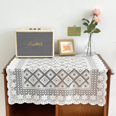 Față de masă din dantelă INS Acoperire de masă în stil european retro Față de masă brodata în franceză Decor pentru petrecere de nuntă 식탁보 테이블보