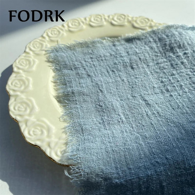 Față de masă cu șervețel de linie Servire pentru farfurii Prosoape de bucătărie Decorare de nuntă pentru mâncare țesătură Mat Decor Suport Față de masă de servire