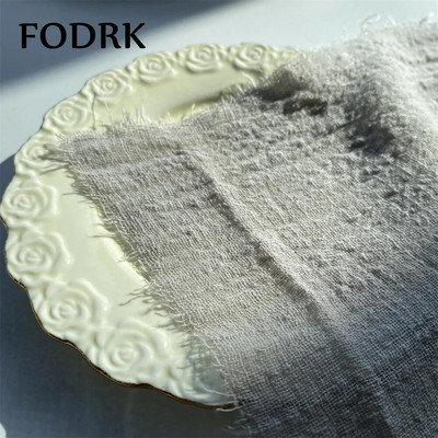 Față de masă cu șervețel de linie Servire pentru farfurii Prosoape de bucătărie Decorare de nuntă pentru mâncare țesătură Mat Decor Suport Față de masă de servire