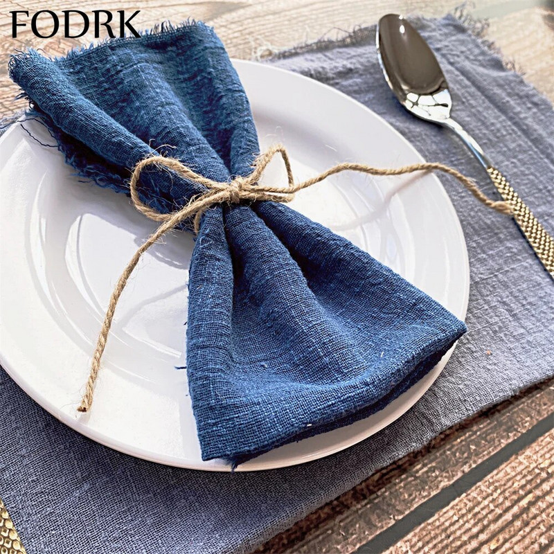 Γραμμή χαρτοπετσέτας τραπεζομάντιλο Σερβίρισμα για πιάτα Πετσέτες κουζίνας Στολισμός γάμου για φαγητό Υφασμάτινο χαλάκι Διακόσμηση Θήκη Τραπεζομάντιλο σερβιρίσματος