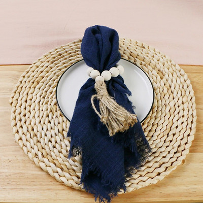 6 bucăți 32x32 cm retro șervețele de nuntă din tifon pânză de brânză din bumbac decor de masă de Crăciun prosoape de ceai pentru masă de petrecere decor rustic