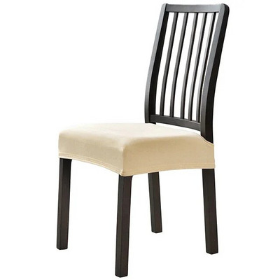 Μαλακό μασίφ βελούδινο κάλυμμα καθίσματος καρέκλας Ψηλό ελαστικό καλύμματα καναπέ καρέκλας Spandex κάλυμμα καρέκλας τραπεζαρία Κουζίνα εστιατόριο Πάρτι