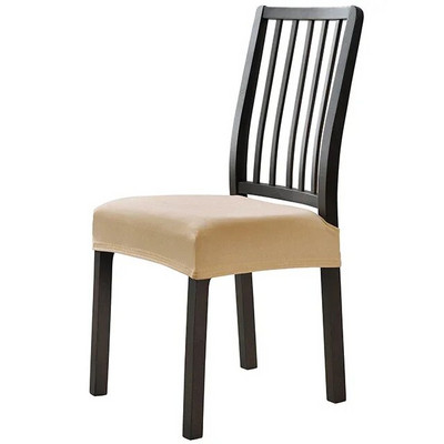 Μαλακό μασίφ βελούδινο κάλυμμα καθίσματος καρέκλας Ψηλό ελαστικό καλύμματα καναπέ καρέκλας Spandex κάλυμμα καρέκλας τραπεζαρία Κουζίνα εστιατόριο Πάρτι