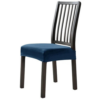 Μαλακό μασίφ βελούδινο κάλυμμα καθίσματος καρέκλας Ψηλό ελαστικό καλύμματα καναπέ καρέκλας Spandex κάλυμμα καρέκλας τραπεζαρία Κουζίνα εστιατόριο Πάρτι