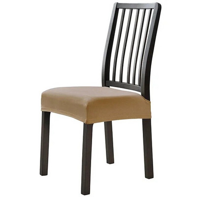 Μαλακό μασίφ βελούδινο κάλυμμα καθίσματος καρέκλας Ψηλό ελαστικό καλύμματα καναπέ καρέκλας Spandex κάλυμμα καρέκλας τραπεζαρία Κουζίνα εστιατόριο Πάρτι