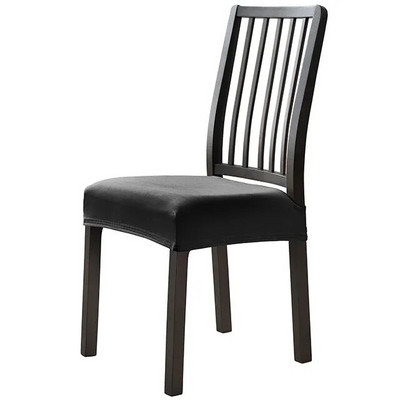 Μαλακό μασίφ βελούδινο κάλυμμα καθίσματος καρέκλας Ψηλό ελαστικό καλύμματα καναπέ καρέκλας Spandex κάλυμμα καρέκλας τραπεζαρία Κουζίνα εστιατόριο Πάρτι