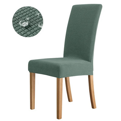 Vodoodbojna jacquard navlaka za stolice za blagovaonicu, kuhinju, vjenčanje, kućne bankete, navlake za stolice, navlaka za sjedalo, otporna na prljanje i ogrebotine