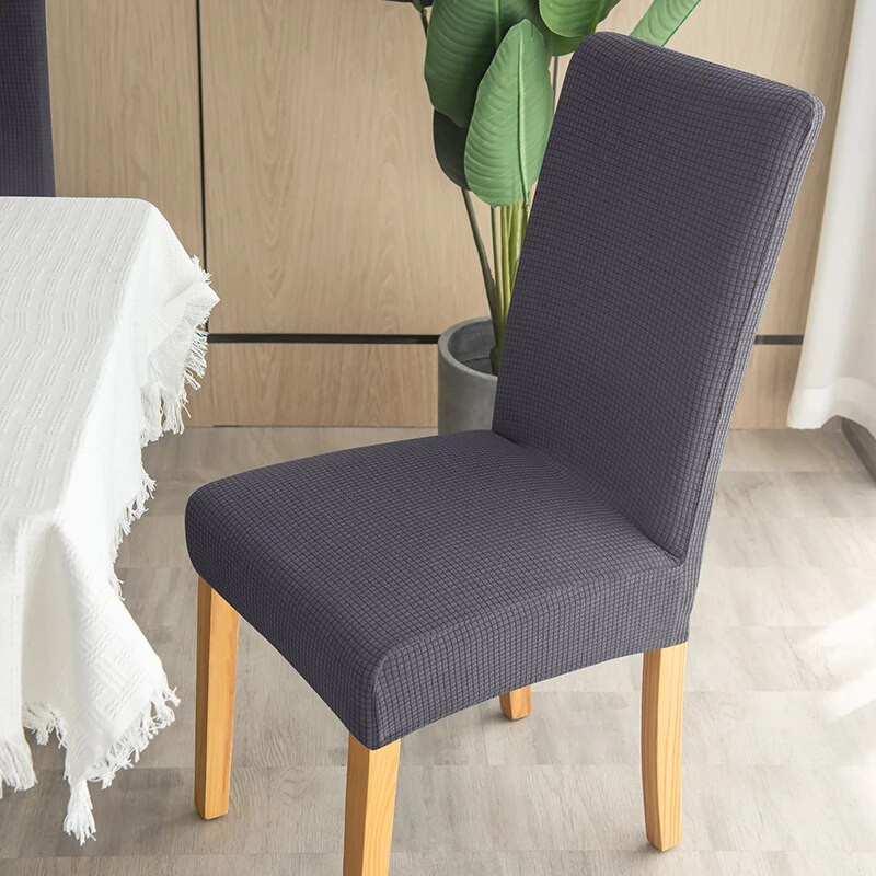 Vodoodbojna jacquard navlaka za stolice za blagovaonicu, kuhinju, vjenčanje, kućne bankete, navlake za stolice, navlaka za sjedalo, otporna na prljanje i ogrebotine