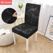 Nyomtatás Ebédlő Székhuzat Virágos Elasztikus Elasztikus Stretch Sliphuzat székekhez Konyha Szállodai Bankett Party