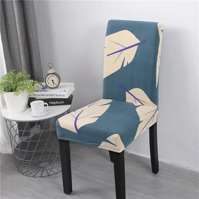 Nyomtatás Ebédlő Székhuzat Virágos Elasztikus Elasztikus Stretch Sliphuzat székekhez Konyha Szállodai Bankett Party